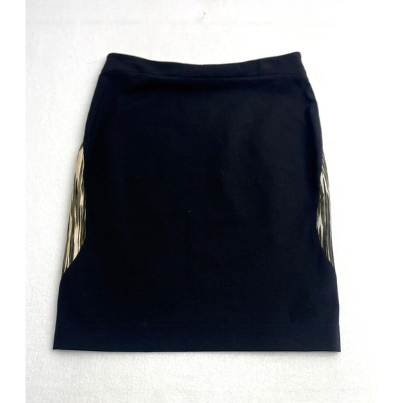 Diane Von Furstenberg DVF Emma Mikado IKAT Silk Wool Blend Skirt Size 12 New - Picture 2 of 10